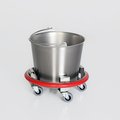 Midcentral Medical SS Kick Bucket 12 qt. bucket MCM540